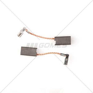 KOOLBORSTELS AMEG MOTORPARTS 6,35X8X15 COMPATIBLE MET METABO EW10-125 QUICK, EW10125S QUICK, EW8125S