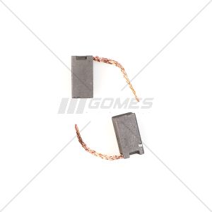 KOOLBORSTELS AMEG MOTORPARTS 8X10X19,5 COMPATIBLE MET VENTILATIEMOTOREN BOSCH