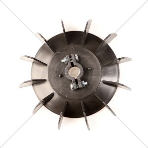 VENTILATORBLADEN VOOR ELEKTROMOTOREN BUITENSTE DIAMETER=109MM  BOREN=12MM  HOOGTE=22MM